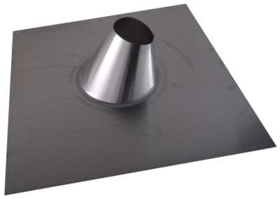 80/125mm Metalbestos ConneXt inddækning 5-45° flex, sort