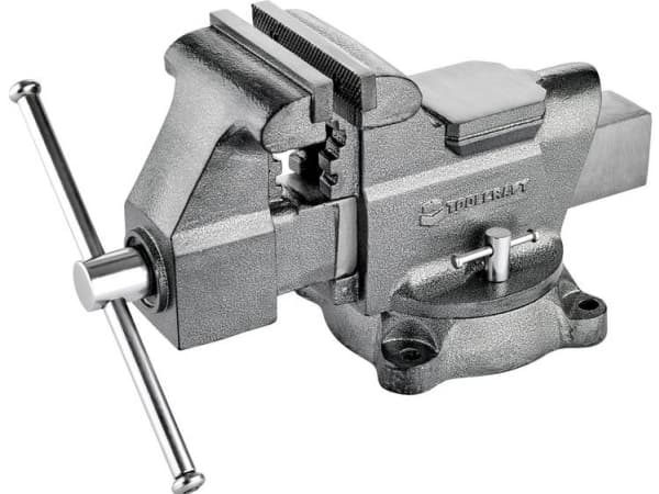 TOOLCRAFT TO-5342457 Skruestokfod TO-5342457 Tilbage bredde: 125 mm Spann-Weite (max.): 150 mm