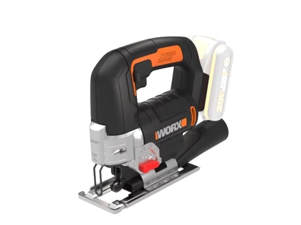 WORX WX543, Kaarikahva, Musta, Oranssi, 45°, 0 - 45°, Harjattu, 2600 spm