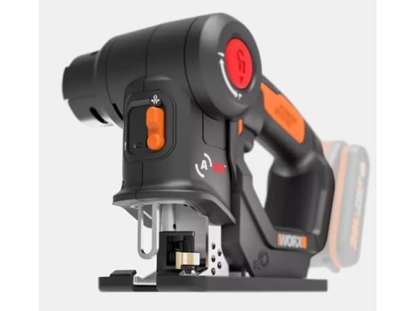 WORX WX550.9, Toppgrep, Sort, Oransje, Børstet, 3000 spm, 10 cm, 7,6 cm