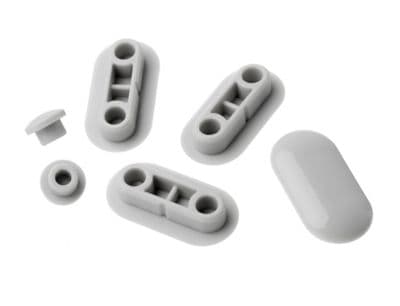 Ifö Sign sätesbuffertar för sätesbuffertar - och lock ny modell (en uppsättning sätesbuffertar)
