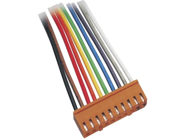 Conrad TC-2506376, Power strip, Multifärg, Rak, 2,5 mm ², 1 styck