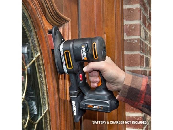 WORX WX820L.9, Disk-slipemaskin, Svart, Gult, 4000 RPM, 10000 RPM, Batteri, 20 V