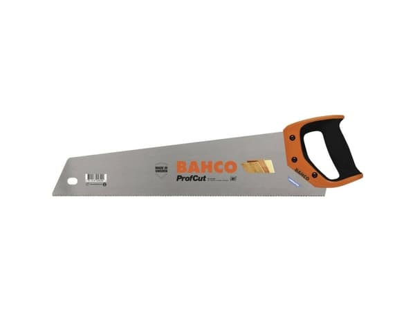 Bahco Laminator, Ryggsåg, Trä, Svart, Orange, Rostfritt stål, 50 cm, 480 g
