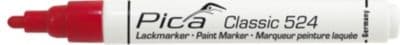 Pica mærkepen rød - Classic Industry paint marker m/rund spids 2-4 mm