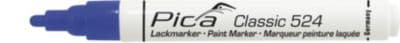 Pica mærkepen blå - Classic Industry paint marker m/rund spids 2-4 mm