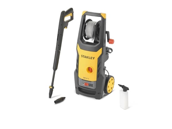 Stanley 1600W 125bar pressure washer (SXPW16E) Sort, Gult