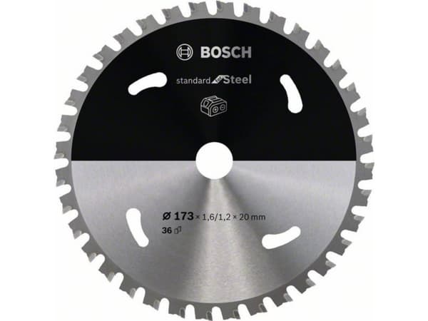 Bosch RUNDSAVKLINGE ACCU STD STÅL 173X20MM 35T