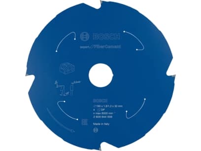 Bosch RUND SAVKL EXP ACCU FIBERCEM 190X30MM 4T