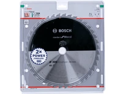 Bosch RUNDSAVKLINGE ACCU STD STÅL 160X20MM 36T