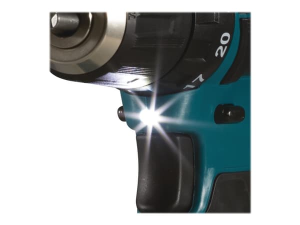 Makita - Stötdrivare - sladdlös - 2 hastigheter - nyckellös chuck 10 mm - 30 N·m - 2 batterier - 12 V