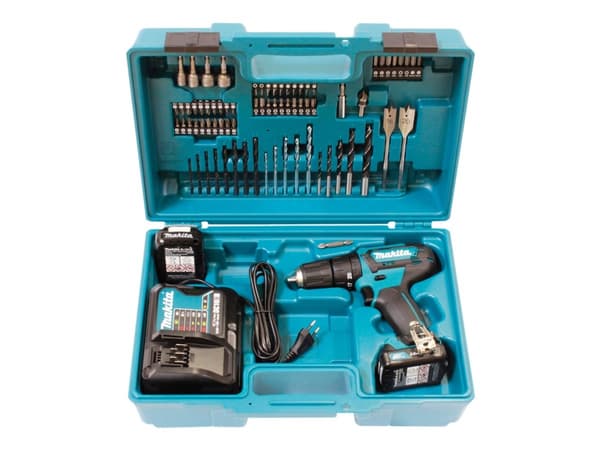 Makita - Stötdrivare - sladdlös - 2 hastigheter - nyckellös chuck 10 mm - 30 N·m - 2 batterier - 12 V