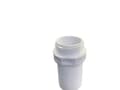 Pikkukuva 1 / 4: Purus suora siirtymä Ø32 mm, pituus 65 mm, jossa on 1" ulkokierre, valkoista PP:tä