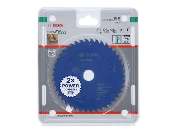 Bosch RUNDSAVKL EX ACCU WOOD 140X20X1,8/1,3X42T