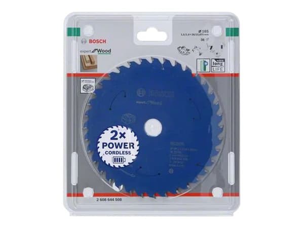 Bosch RUND SAW EXP ACCU WOOD 165X20X1,5/1MM36T