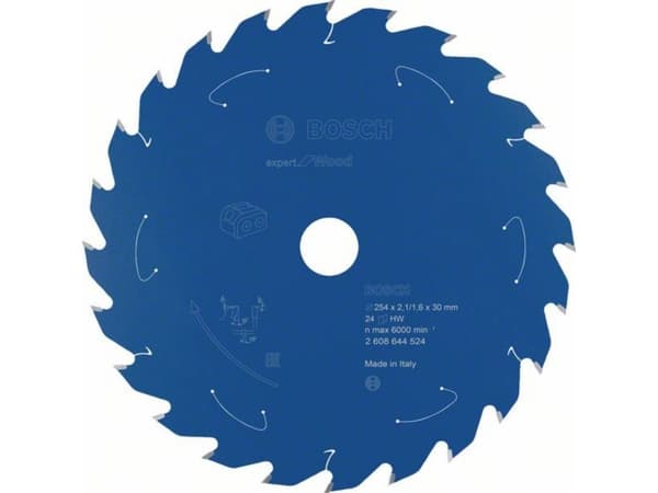 Bosch RUNDSAVKL EX ACCU WOOD 254X30X2,1/1,6X24T