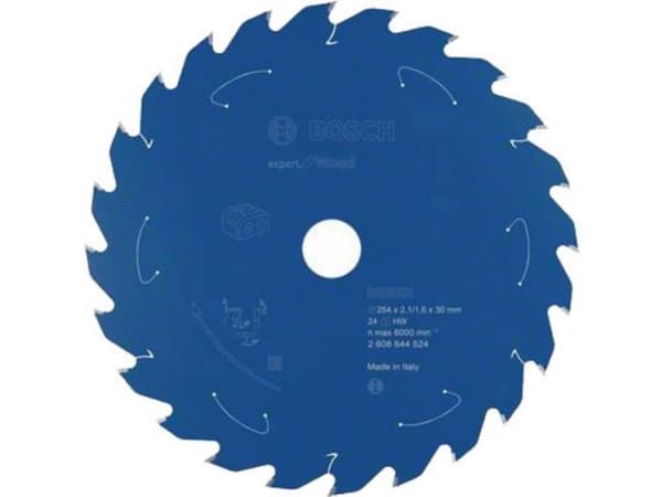 Bosch RUNDSAVKL EX ACCU WOOD 254X30X2,1/1,6X24T