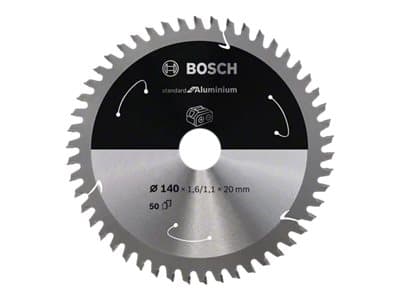 Bosch RUNDSAVKLKLKLINGE ACCU STD ALU 140X20MM 50T