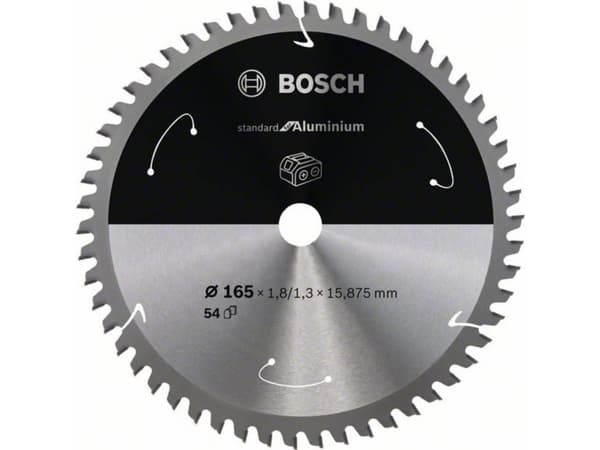 Bosch RUND COLLECTOR ACU STD ALU 165X15,875X54T