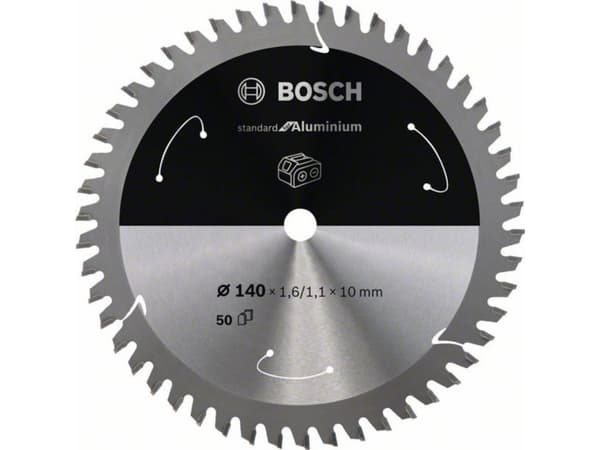 Bosch RUNDSAVKLINGE BATTERI STD ALU 140X10MM 50T