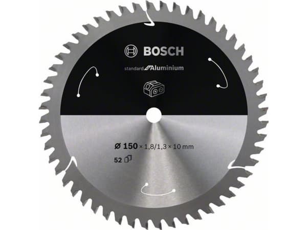 Bosch RUNDSAVKLKLINGE ACCU STD ALU 150X10MM 52T 52T