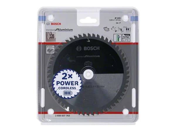 Bosch RUNDSAVKLKLINGE ACCU STD ALU 165X20MM 54T