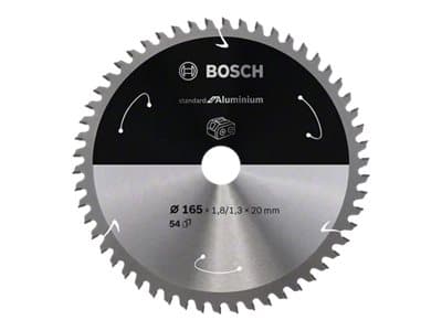 Bosch RUNDSAVKLKLINGE ACCU STD ALU 165X20MM 54T