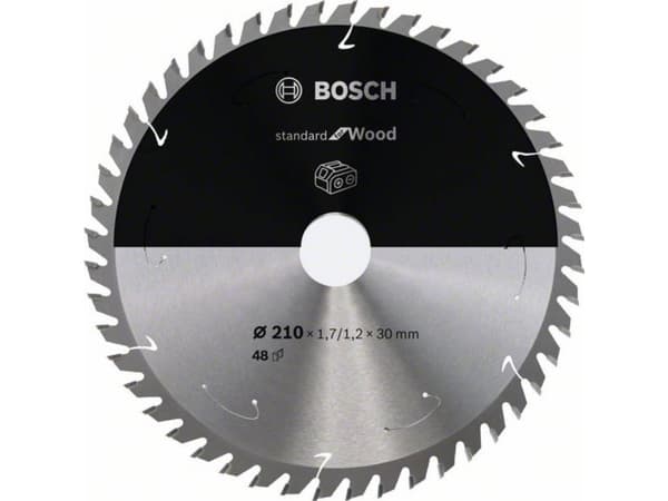 Bosch RUNDSAVKLINGE ACCU STD TRÆ 210X30MM 48T