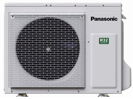Panasonic ilma-ilmalämpöpumppu CU-NZ35VKE ulkoyksikkö, SCOP 4,70 A++ R32-kylmäaineella ja sisäänrakennetulla pilviohjauksella.