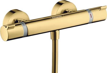 hansGrohe Ecostat Comfort brusetermostat, poleret guld-optik
