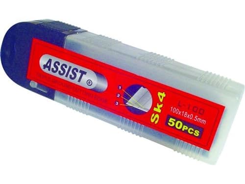 Knivblad knæk af blade Assist 18mm pk a 50stk