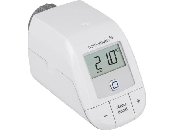 Homematic IP Smart Home radiator thermostat basic (HmIP-eTRV-B-2), heating thermostat (white)