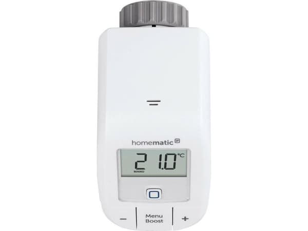Homematic IP Smart Home radiator thermostat basic (HmIP-eTRV-B-2), heating thermostat (white)
