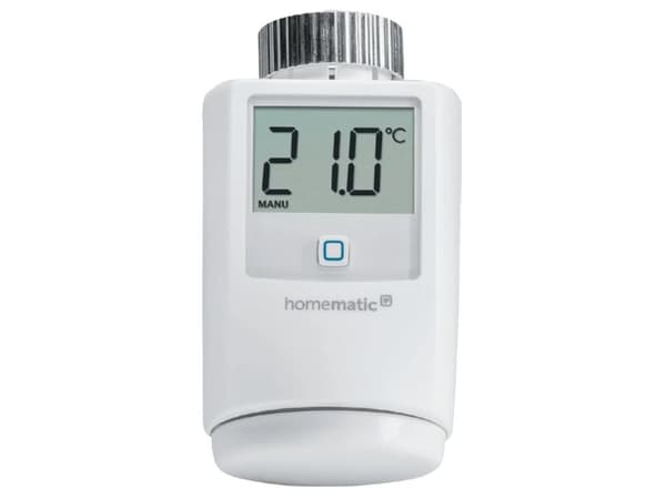 Homematic IP Smart Home radiator thermostat basic (HmIP-eTRV-B-2), heating thermostat (white)