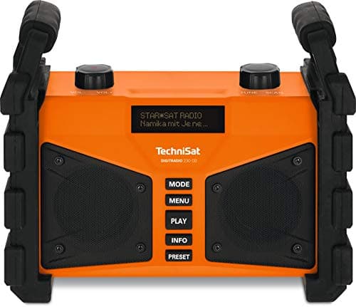 TechniSat DIGITRADIO 230 OD, Bærbar, Analog og digital, DAB+, FM, 87,5 - 108 MHz, 12 W, LCD