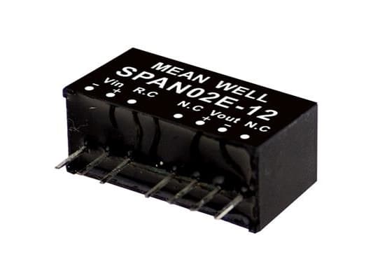 MEAN WELL SPAN02E-03, 2 W, 0,5 A, RoHS, 2576 styck