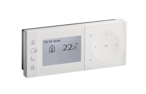 DANFOSS TPOne-M - Klocktermostat 230V nätverksdrift vit