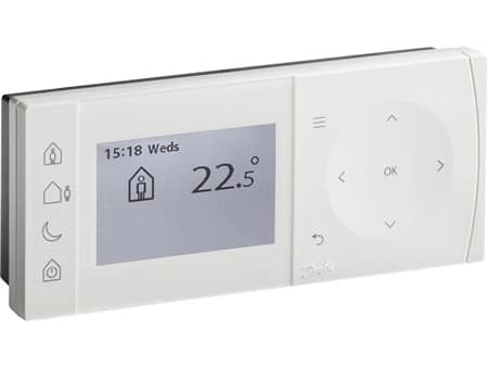 DANFOSS TPOne-M - Klocktermostat 230V nätverksdrift vit