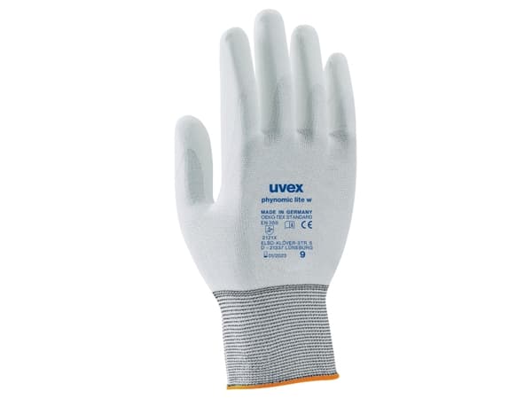 Uvex 6004109, Hvit, Voksen, Voksen, Unisex, 1 stykker, Elastan, Polyamid