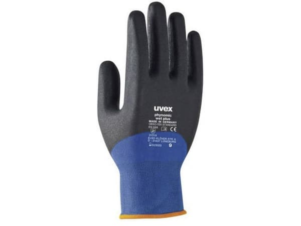 Uvex 6006110, Antrasitt, Blå, Grå, Voksen, Voksen, Unisex, 1 stykker, Elastan, Polyamid