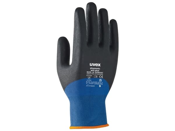 Uvex 6006110, Antrasitt, Blå, Grå, Voksen, Voksen, Unisex, 1 stykker, Elastan, Polyamid