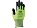 Miniatyrbilde 3 av 4: Uvex C500, Sort, Grønn, Voksen, Voksen, Unisex, 1 stykker, Polyethylen, Viskose, Polyamid, Fiberglass