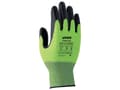 Miniatyrbilde 1 av 4: Uvex C500, Sort, Grønn, Voksen, Voksen, Unisex, 1 stykker, Polyethylen, Viskose, Polyamid, Fiberglass