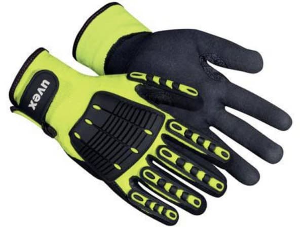 Uvex synexo impact 1, Musta, Vihreä, EUE, Aikuinen, Aikuinen, Unisex, Polyeteeni, Nailon, Kuitu