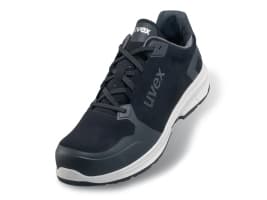 Uvex 65988, Unisex, Aikuinen, Turvakengät, Musta, S1, ESD, SRC, Nauhoilla suljettava