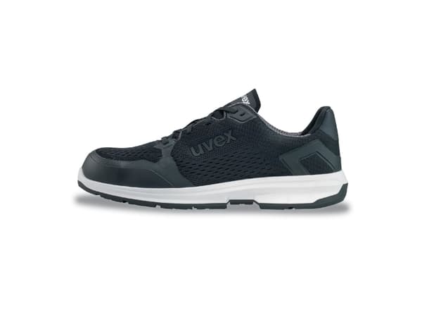 Uvex 65988, Unisex, Voksen, Vernesko, Sort, S1, ESD, SRC, Lisselukking