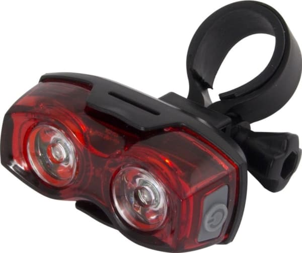 Esperanza EOT013, Baklys, Sort, Rød, Plast, Termoplastisk polyuretan (TPU), LED, Rød