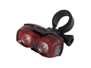 Esperanza EOT013, Baklys, Sort, Rød, Plast, Termoplastisk polyuretan (TPU), LED, Rød