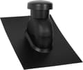 Miniatyrbild 2 av 3: Sabetoflex ventilationsmössa 5-45° Ø125 svart ABS