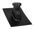 Miniatyrbild 1 av 3: Sabetoflex ventilationsmössa 5-45° Ø125 svart ABS